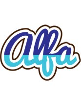 Alfa raining logo