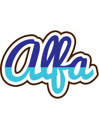 Alfa raining logo