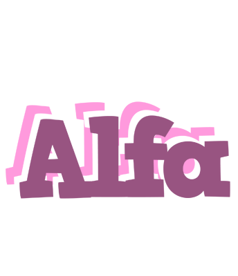 Alfa relaxing logo