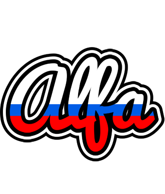 Alfa russia logo