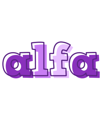 Alfa sensual logo