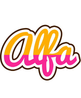 Alfa smoothie logo