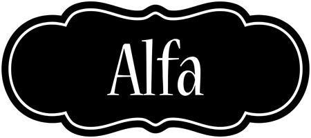 Alfa welcome logo