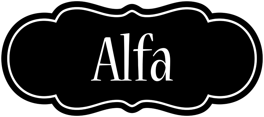 Alfa welcome logo