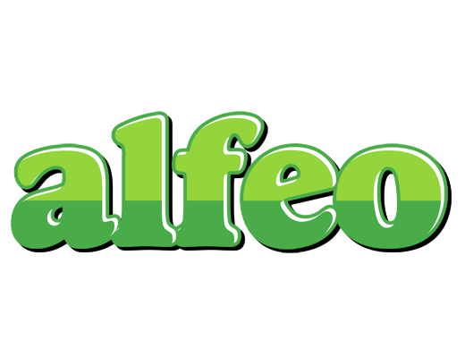Alfeo apple logo