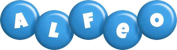 Alfeo candy-blue logo