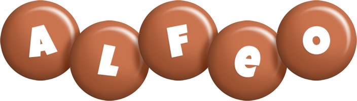 Alfeo candy-brown logo