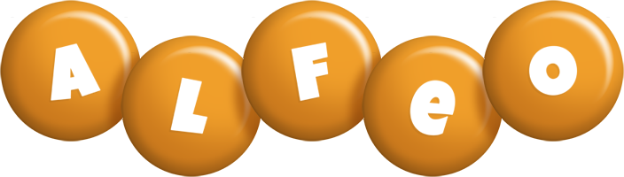 Alfeo candy-orange logo