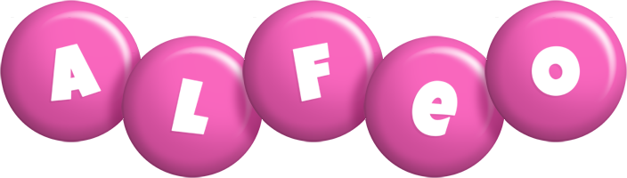 Alfeo candy-pink logo