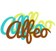 Alfeo cupcake logo