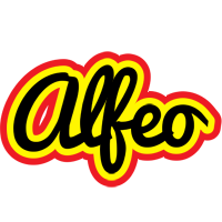 Alfeo flaming logo