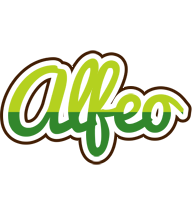 Alfeo golfing logo