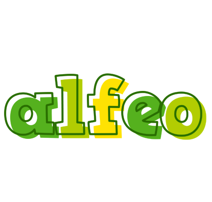 Alfeo juice logo