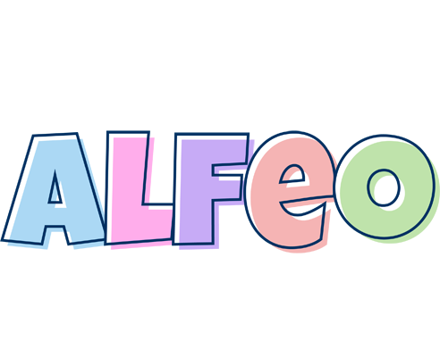 Alfeo pastel logo