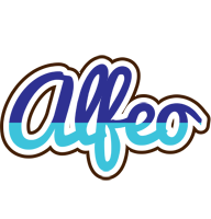 Alfeo raining logo