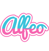 Alfeo woman logo