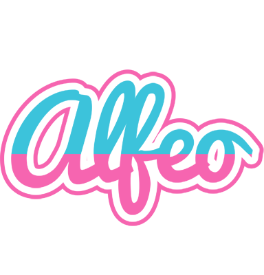 Alfeo woman logo