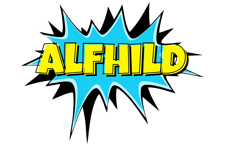 Alfhild amazing logo