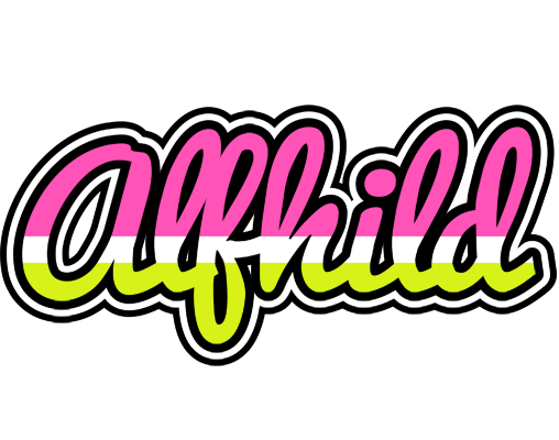 Alfhild candies logo