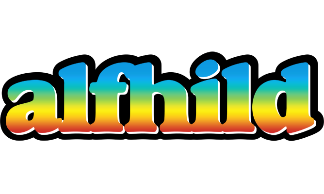 Alfhild color logo