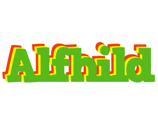 Alfhild crocodile logo