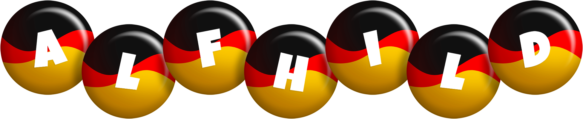 Alfhild german logo