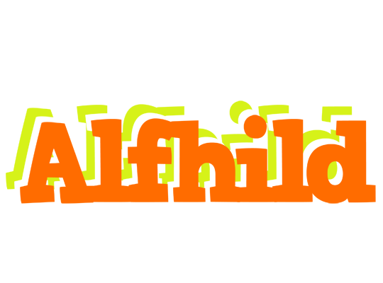 Alfhild healthy logo