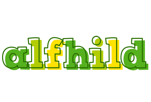 Alfhild juice logo