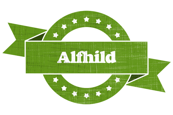 Alfhild natural logo