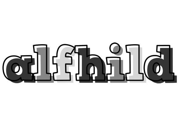 Alfhild night logo