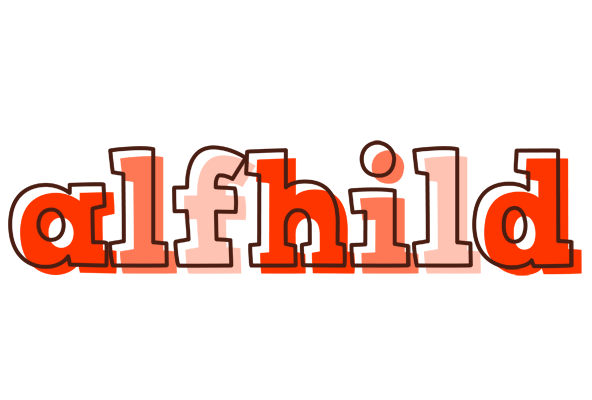 Alfhild paint logo