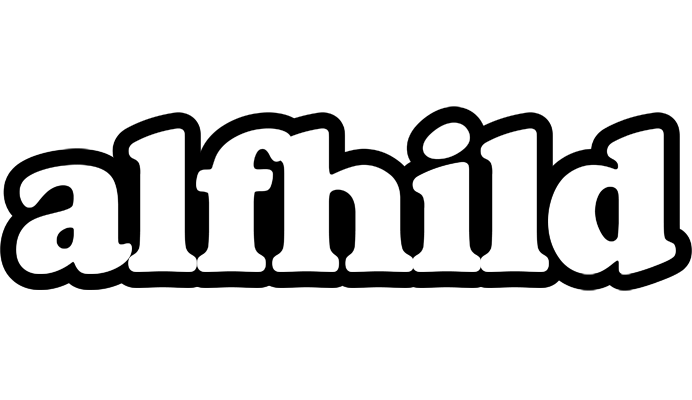 Alfhild panda logo