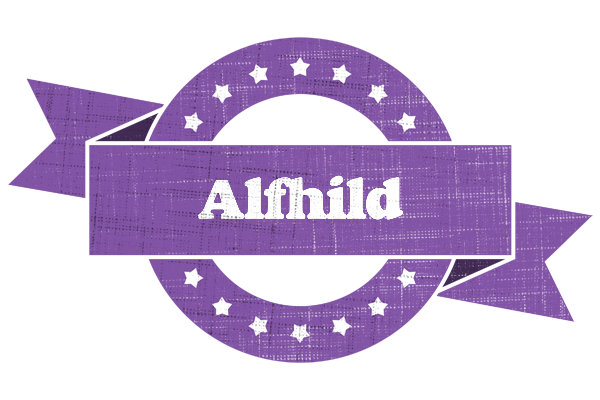 Alfhild royal logo