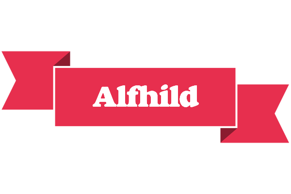 Alfhild sale logo