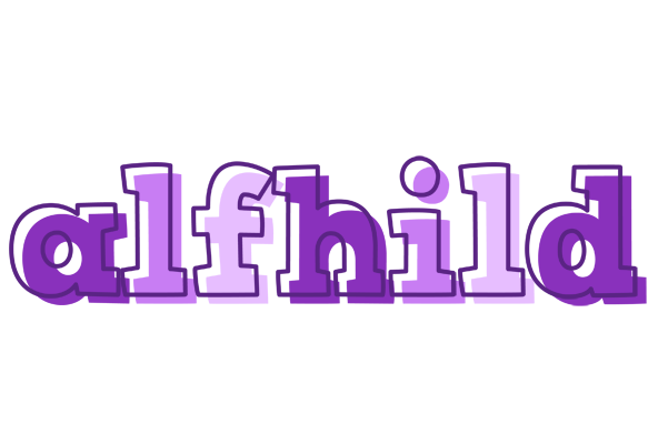 Alfhild sensual logo