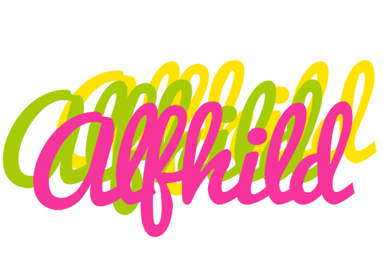 Alfhild sweets logo