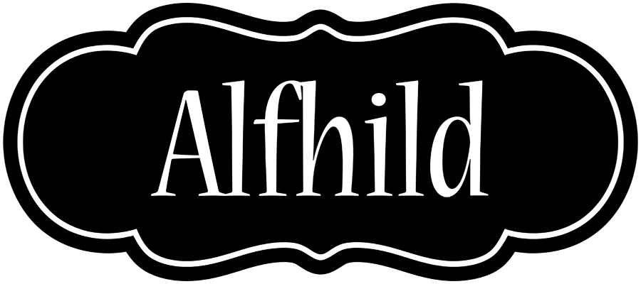 Alfhild welcome logo