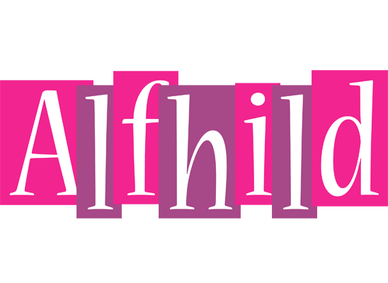 Alfhild whine logo