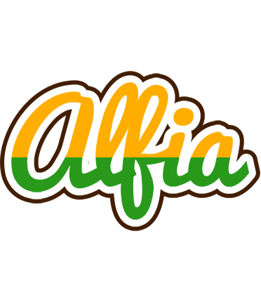 Alfia banana logo