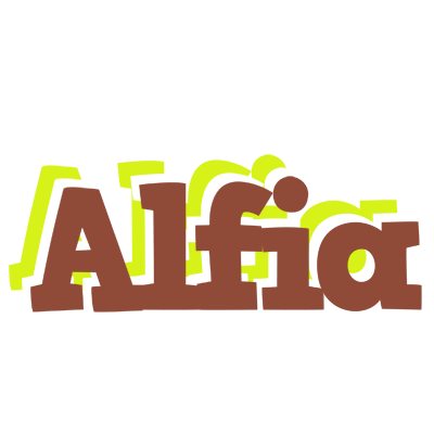 Alfia caffeebar logo