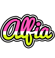 Alfia candies logo