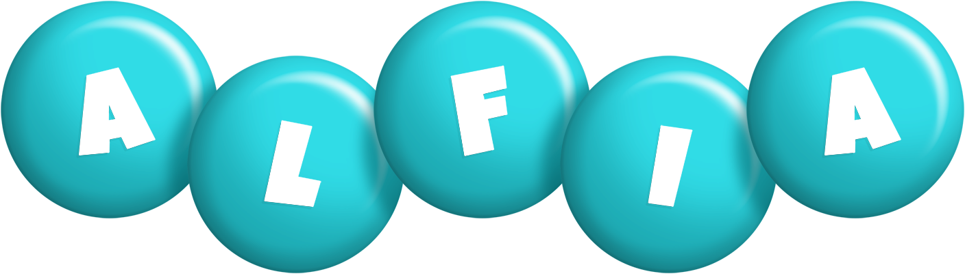 Alfia candy-azur logo