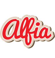 Alfia chocolate logo