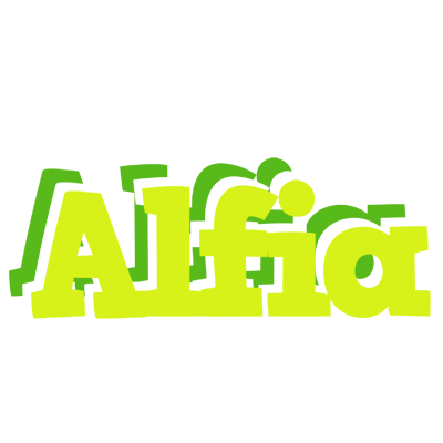 Alfia citrus logo