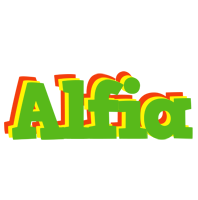 Alfia crocodile logo