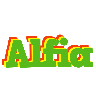 Alfia crocodile logo