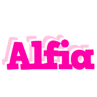 Alfia dancing logo