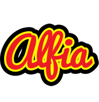 Alfia fireman logo