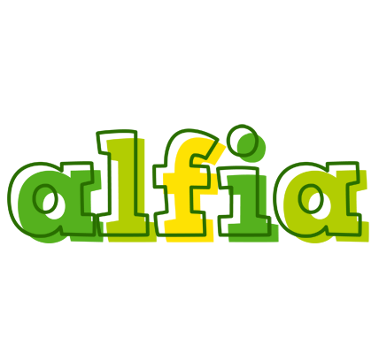 Alfia juice logo