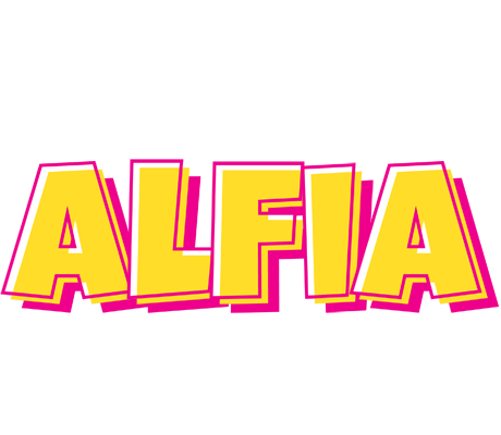 Alfia kaboom logo